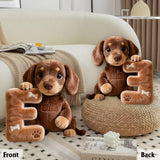 Custom Any Pet Photo - Personalized Dog Premium Faux Fur Pillow