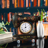 Time To Sew - Personalized Sewing Acrylic Clock Plaque