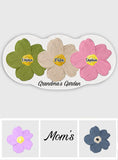 Grandma's / Mom's Garden - Personalized Grandma Shaped Doormat