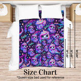 Beautiful Glowing Pattern - Personalized Kid Blanket
