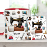 Stunning Sewing Machine - Personalized Sewing Accent Mug