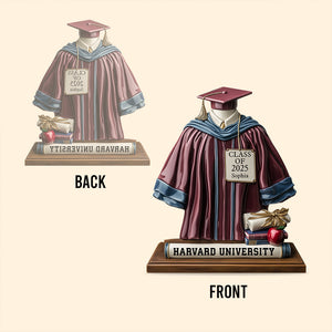 Class Of 2025 - Personalized Graduation Custom Shaped Acrylic Plaque