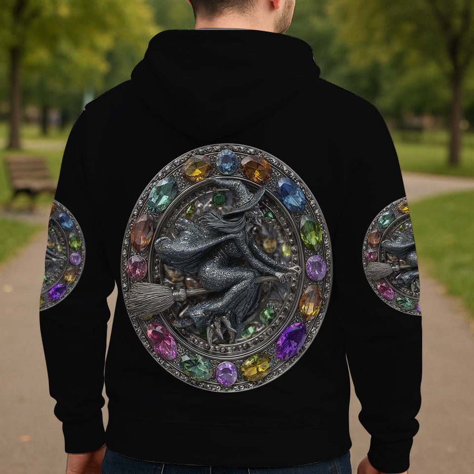 Sparkle Witch - Personalized Witch All Over Shirt