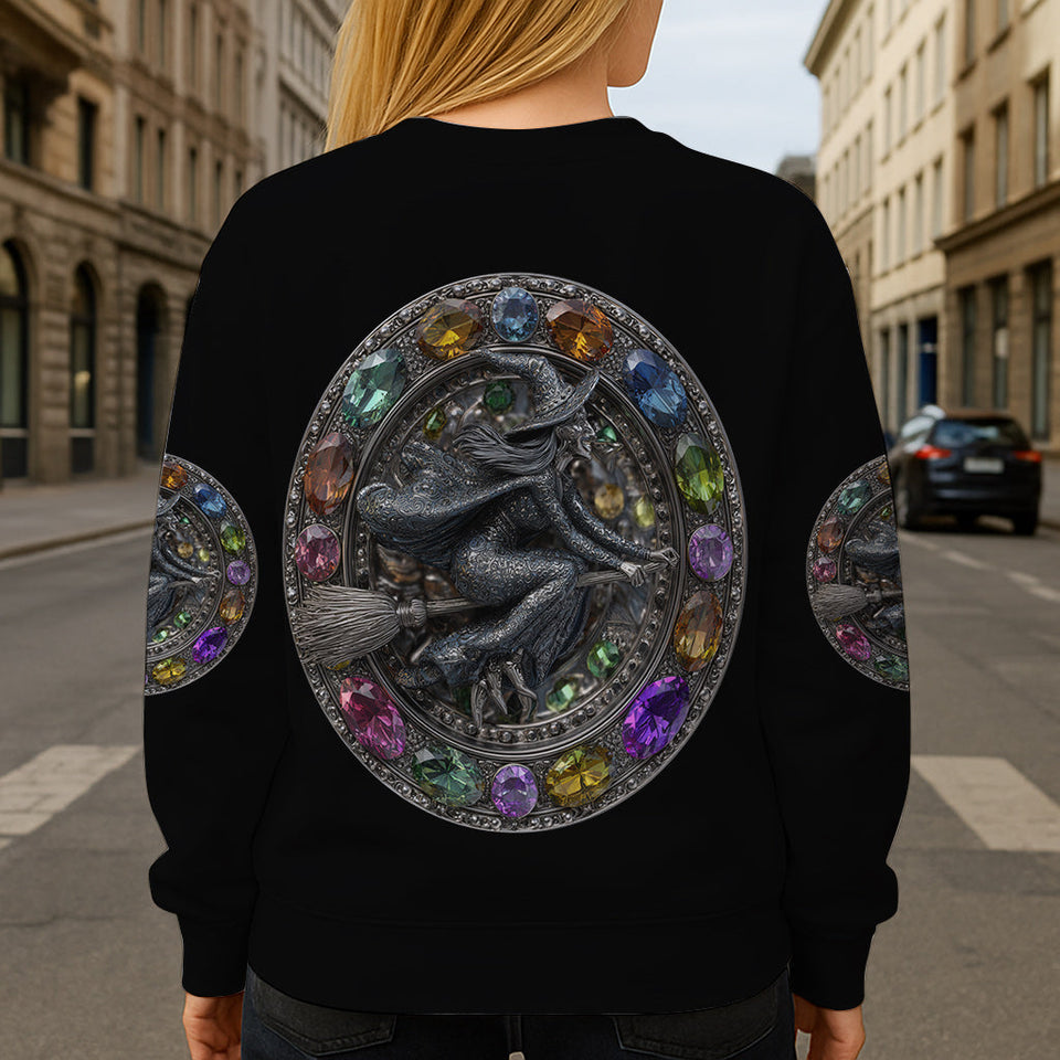 Sparkle Witch - Personalized Witch All Over Shirt