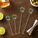 I Really Do Need All These Plants - Personalized Gardening Set Accent Mug with Acrylic Stirrers