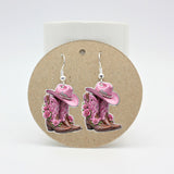 Cowgirl Boots - Personalized Cowgirl Earrings