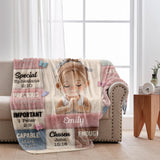 God Says You Are - Personalized Christian Blanket