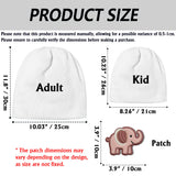 Baby Winter - Personalized Kid Beanie Hat With Patches