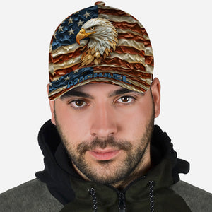 Strong Eagle - Personalized Bald Eagle Classic Cap