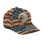 Strong Eagle - Personalized Bald Eagle Classic Cap