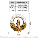 Floral Welcome Sign - Personalized Birth Month Flower LED Light Acrylic Sign