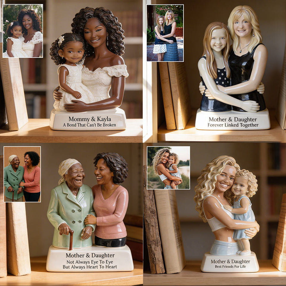 Eternal Bond - Personalized Mother Custom Shaped Acrylic Plaque