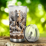 Papa Wolf Pack - Personalized Father Tumbler