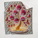 My Garden Gift For Mom, Grandma - Personalized Mother Blanket
