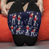 I'd Rather Be Golfing - Personalized Golf Socks