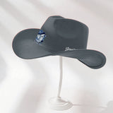 Cowgirl Boots - Personalized Cowgirl Wide Brim Cowboy Hat