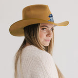Cowgirl Boots - Personalized Cowgirl Wide Brim Cowboy Hat