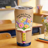 Teacher Gifts Boho Kraft - Personalized Teacher Tumbler