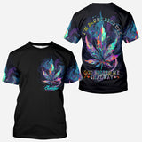 God Rolled Me That Way - Personalized Weed All Over Shirt
