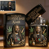 World's Dopest Dad - Personalized Weed Lighter