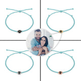 Custom Projection Bracelet - Personalized Couple