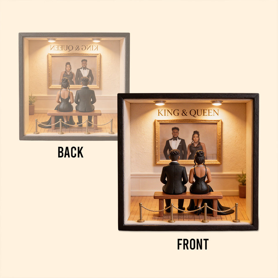 Our Moment - Personalized Couple Custom Shaped Acrylic Plaque