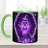 Beautiful Witch - Personalized Witch Accent Mug
