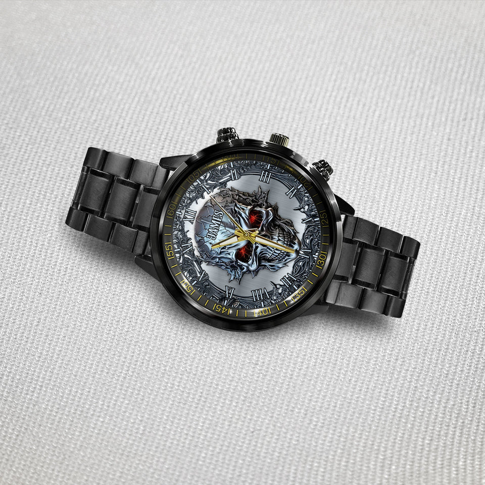 SkullTime - Personalized Skull Hand Watch