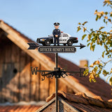Proud Police Officer - Personalized Police Officer Weather Vane