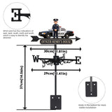 Proud Police Officer - Personalized Police Officer Weather Vane