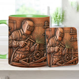 Strongest Welder - Personalized Welder Accent Mug