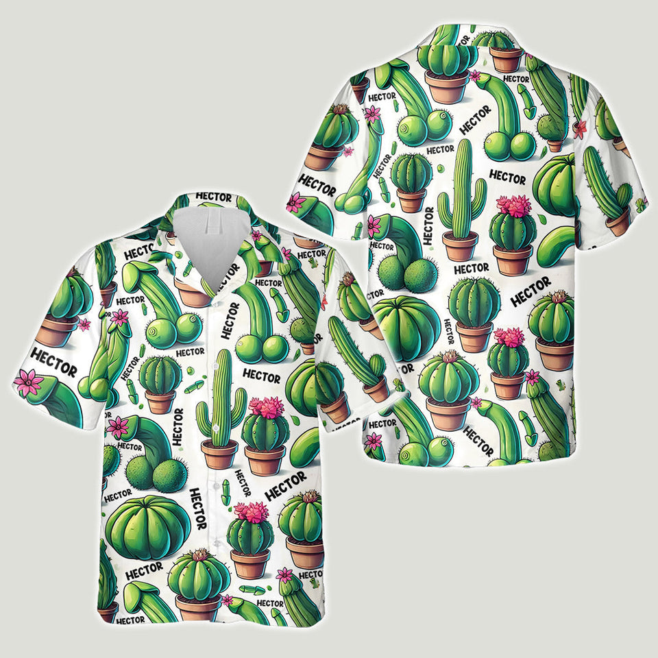 Adult Humor Pattern - Personalized Sea Lover Hawaiian Shirt