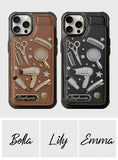 Hairdresser Scissors Salon Decor - Personalized Hairdresser Wallet Phone Case
