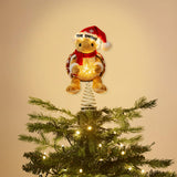 Merry Christmas - Personalized Turtle LED Light Tree Topper