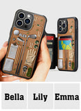 Live Love Golf - Personalized Golf Fully Printed Wallet Phone Case