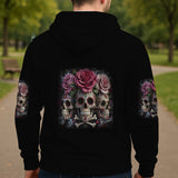 The Good Girl In Me - Personalized Skull All Over Shirt