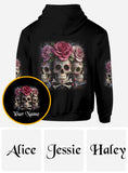 The Good Girl In Me - Personalized Skull All Over Shirt