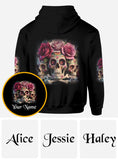 The Good Girl In Me - Personalized Skull All Over Shirt