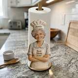 Best Chef In The World - Personalized Mother Paper Towel Stand