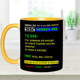 World's Best Dad - Personalized Father Accent Mug