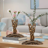Perfect Gift For Couple - Personalized Couple Custom Shape Acrylic Flower Vase