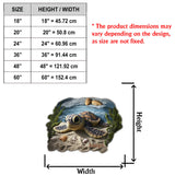 Sea You Soon - Personalized Turtle Non-Slip Tufted Rug