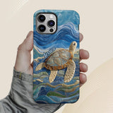 Love Turtles - Personalized Turtle Full Print Phone Case