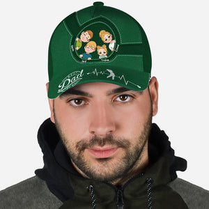 Best Dad By Par Golf Papa - Personalized Father Classic Cap
