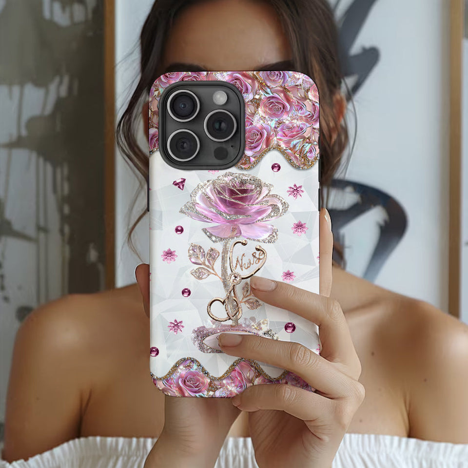Nurse Life - Personalized Nurse Full Print Phone Case