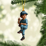 Take Me Out To The Ballgame - Personalized Baseball Ornament