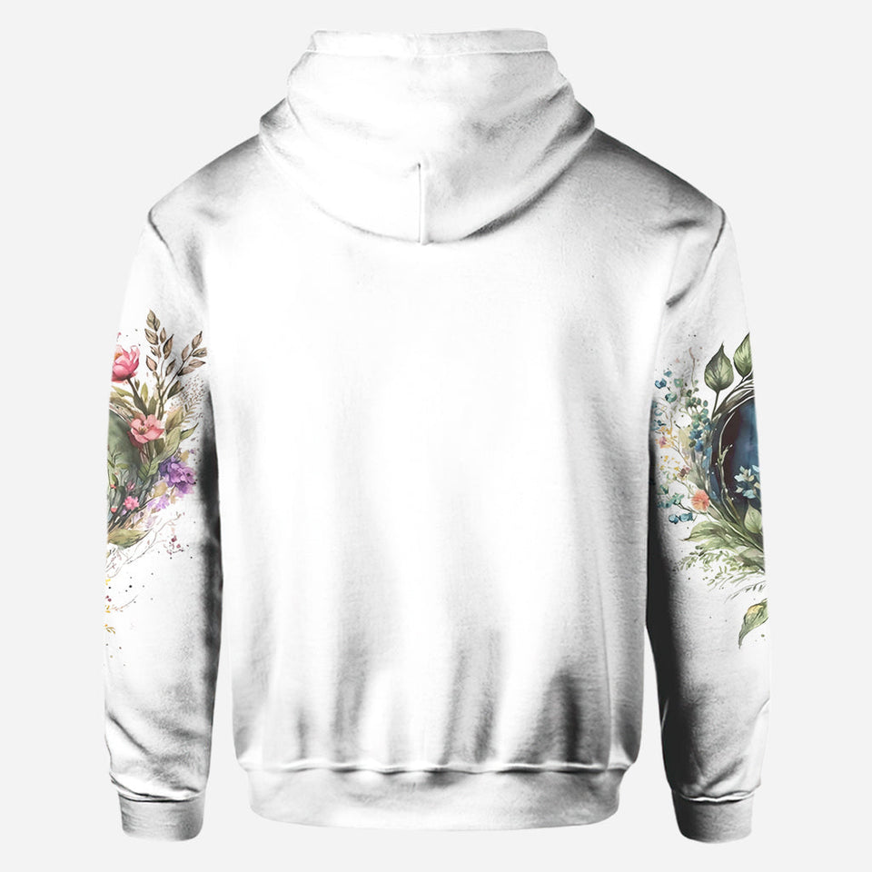 Mom's Grandma's Flowers - Personalized Mother All Over Shirt