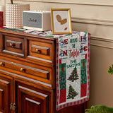 Merry Christmas - Personalized Family Table Runner & Placemat