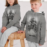 Metalic Dirt Bike/ Motocross - Personalized Dirt Bike All Over Shirt