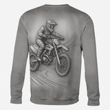 Metalic Dirt Bike/ Motocross - Personalized Dirt Bike All Over Shirt